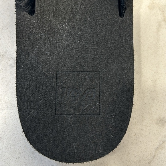 Teva Mush II Men's Flip Flop Sandals 10 Black NWT - Picture 7 of 13